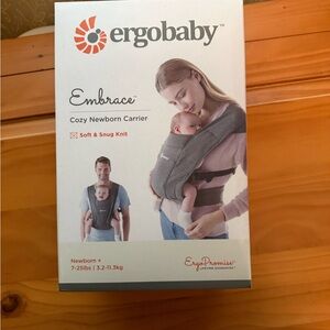 Ergobaby Soft Gray Embrace Carrier
